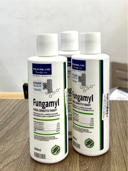 Sữa tắm hỗ trợ trị nấm gàu Alkin Funamul 200 ml