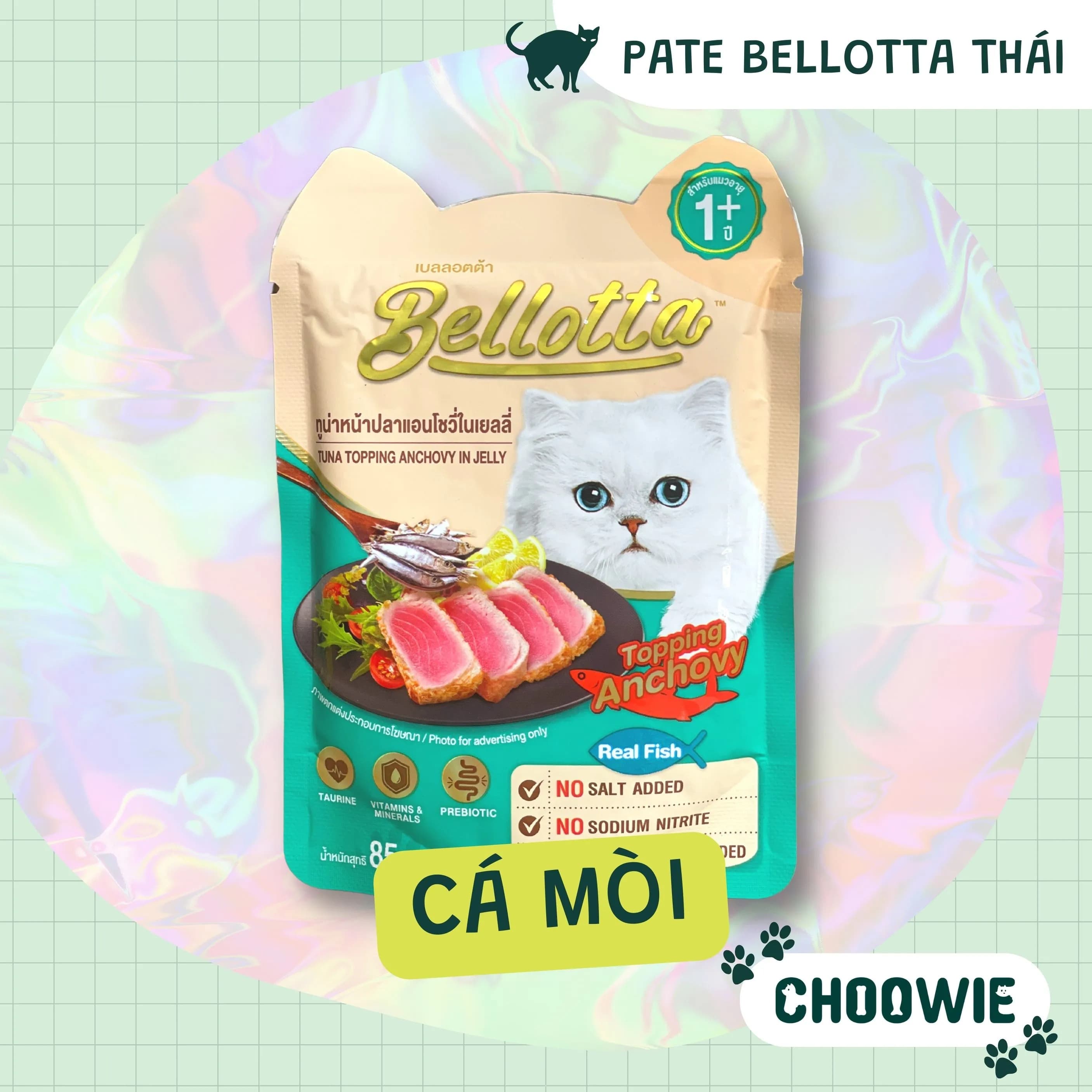 Pate cho mèo Bellotta 85 gram